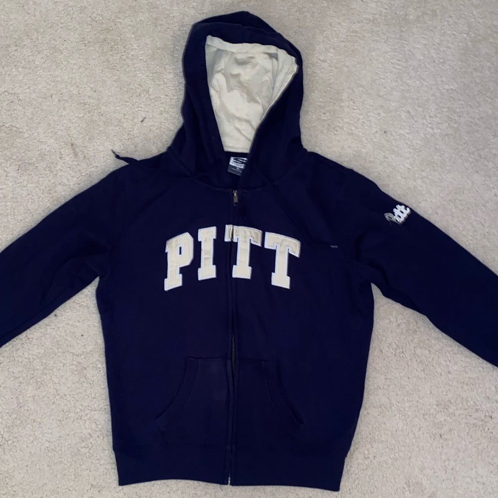 university of pittsburgh (pitt) zip up hoodie